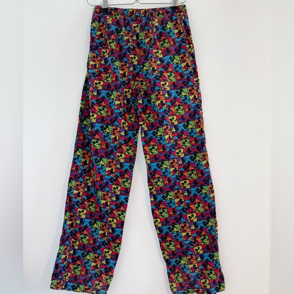 Disney Parks Mickey Mouse Photoreels Multicolor Drawstring Lounge Pajama Pants - Picture 7 of 12
